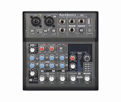 AuraSonics K4 компактный микшерный пульт в Ипатово
