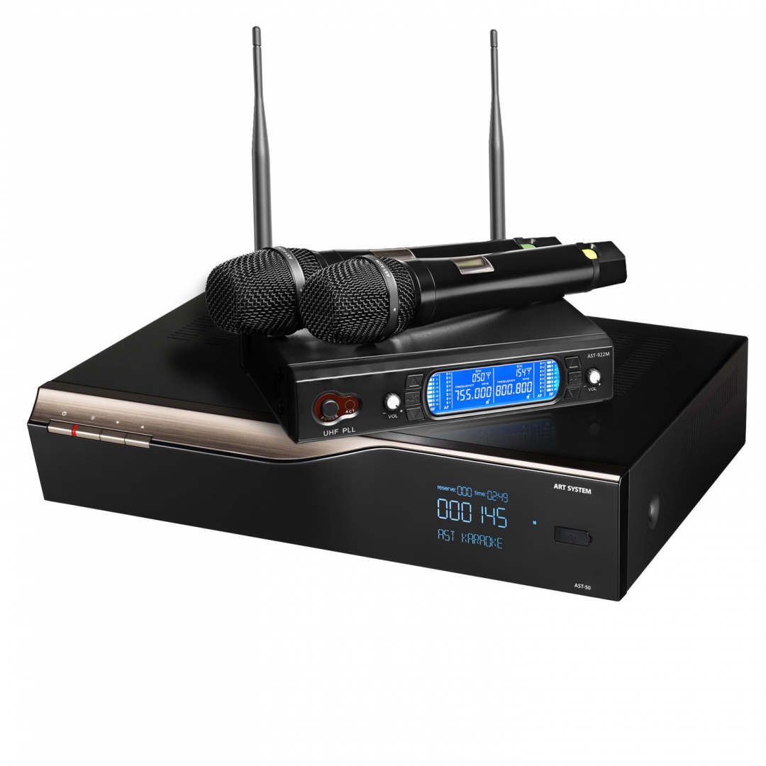 караоке-комплект AST-50 c микрофонами в Ипатово