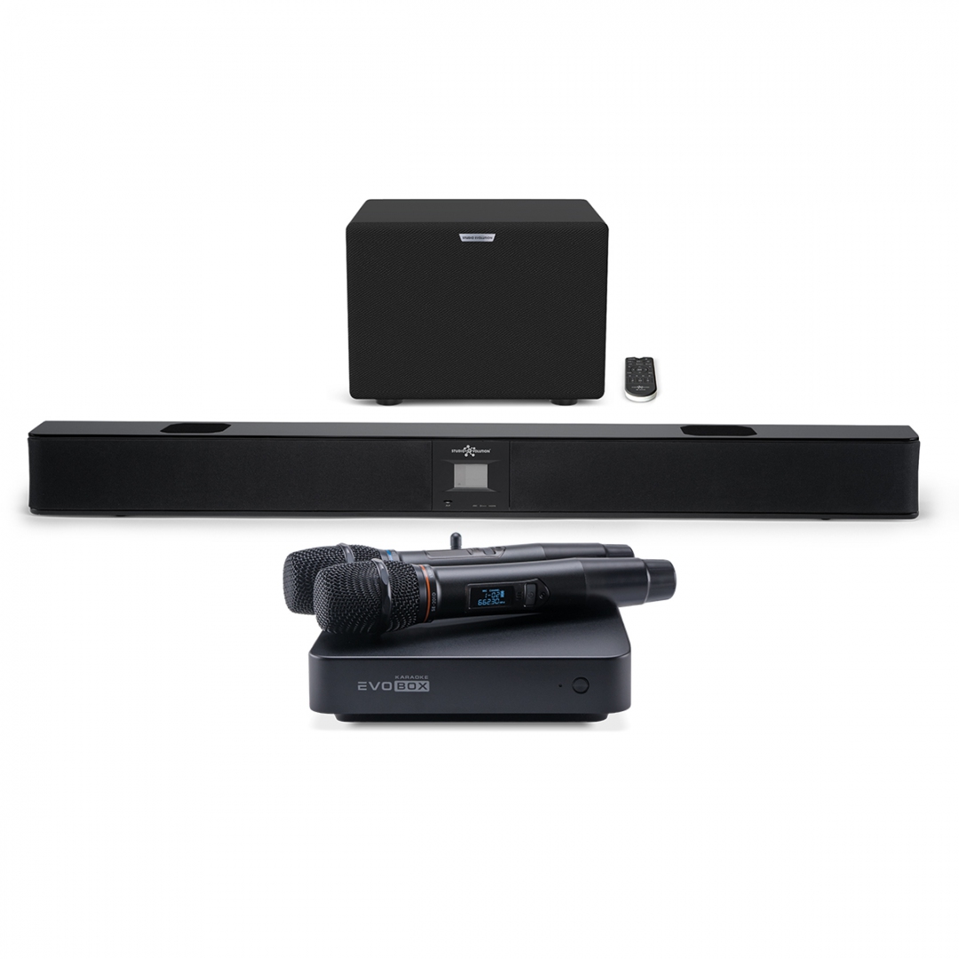 караоке-комплект EVOBOX Plus + EvoSound Bar (саундбар с караоке) в Ипатово
