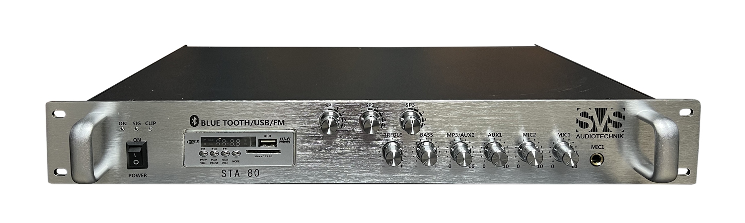 SVS Audiotechnik STA-80 Микшер-усилитель для систем Public Address в Ипатово