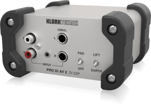 Klark Teknik DI 22P пассивный стерео директ-бокс в Ипатово