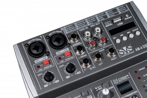 SVS Audiotechnik mixers AM-4 DSP Аналоговый микшерный пульт, 4-канала в Ипатово